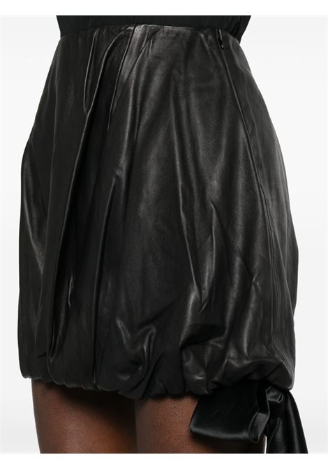 Black Bubble mini skirt - women HELMUT LANG | O01HW310001